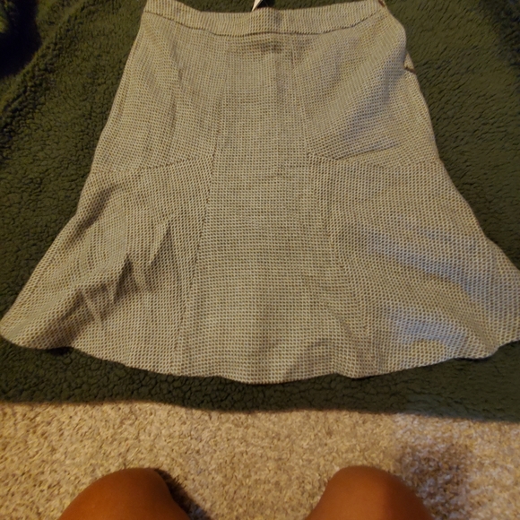 NWT ANN TAYLOR LOFT PETITES WOOL BLEND A LINE SKIRT - Picture 2 of 9
